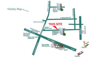 mabolo graden flats map