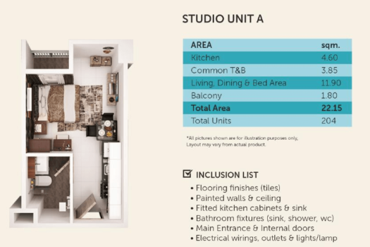 Le Menda Residences Nivel Hills – RFO Condo