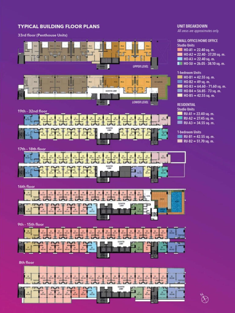 Vertex Central Floor Plans