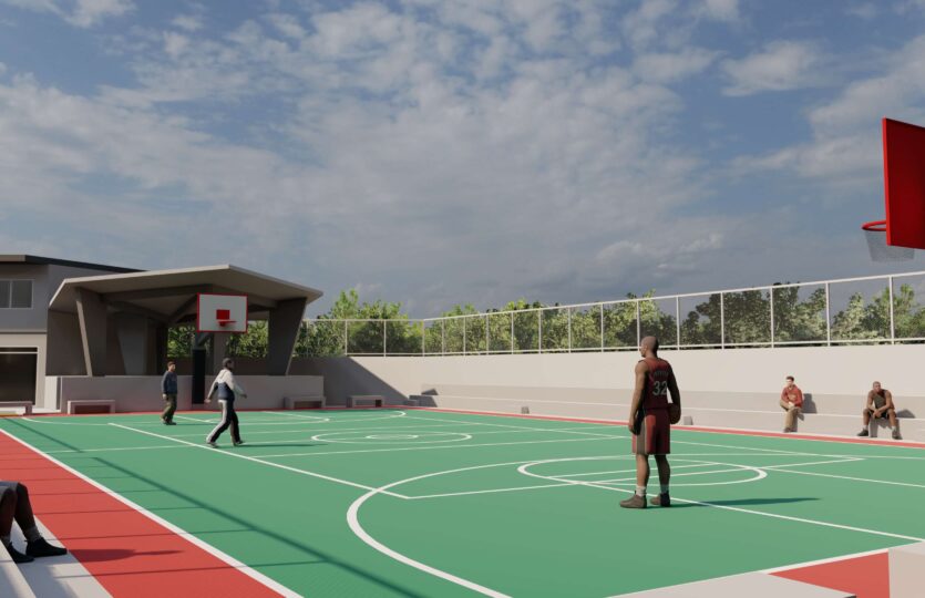 WJV Bay Tower Sports Court