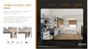 median flats cebu prime studio loft plans