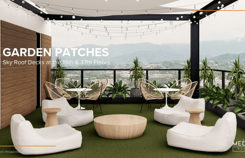 median flats cebu sky roof deck garden