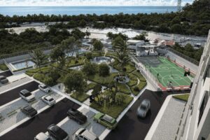 wjv bay tower aerial view