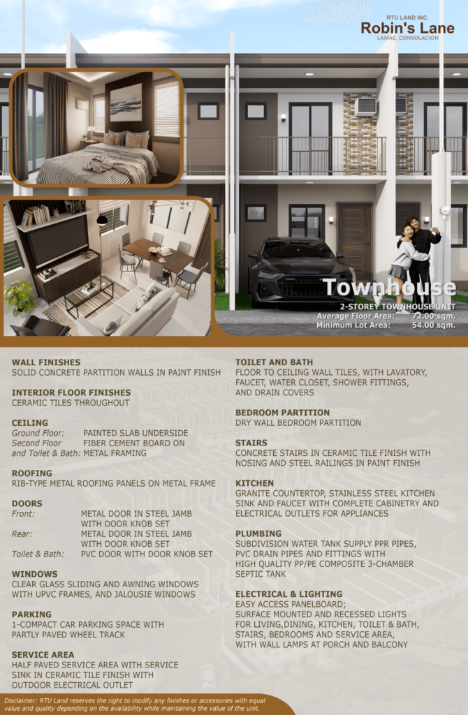 21_Townhouse Specifications