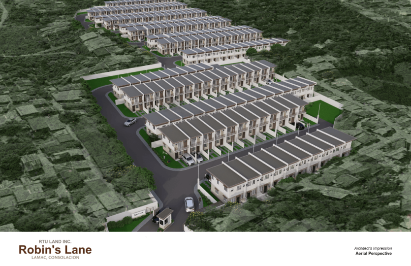 robins lane Aerial Perspective