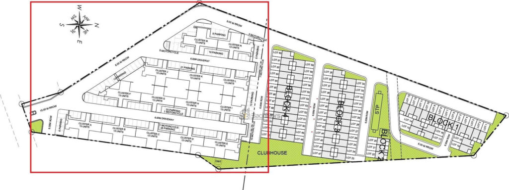 almond drive site plan