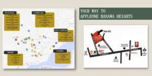 appleone banawa heights location map
