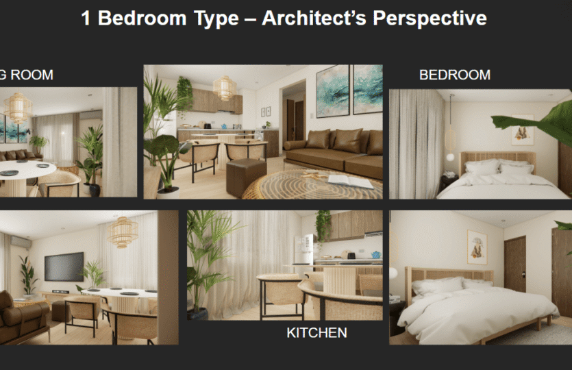 saekyung ocean residences 1-bedroom render