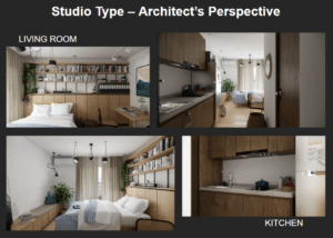 saekyung ocean residences studio render