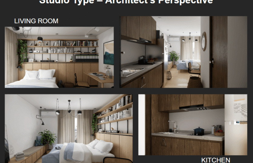 saekyung ocean residences studio render