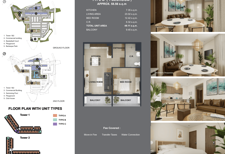 saekyung ocean residences type-b 1-bedroom