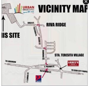 urban deca banilad map