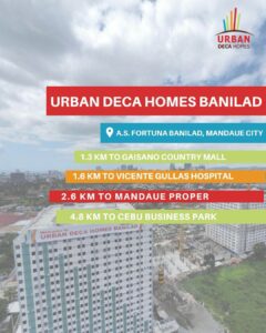 urban deca homes banilad location