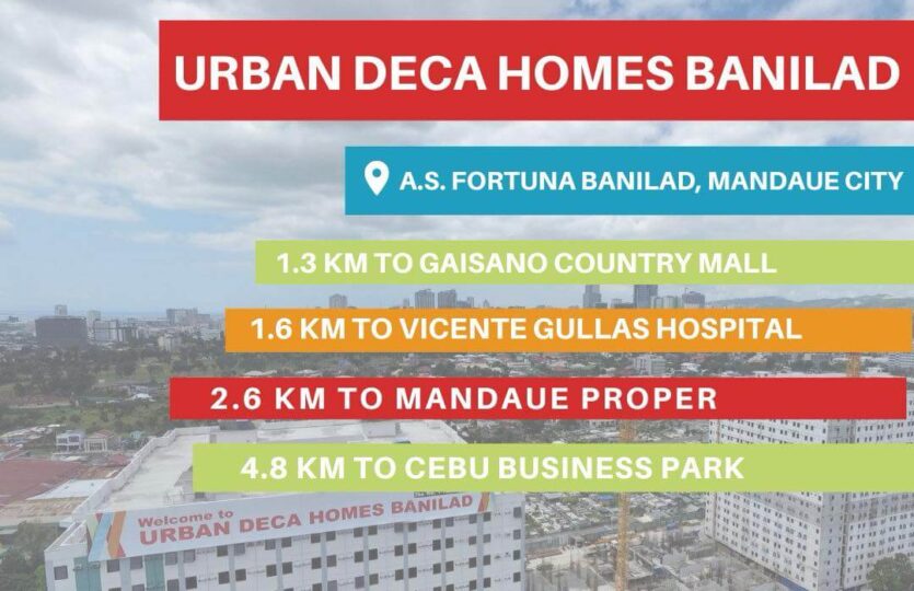 urban deca homes banilad location