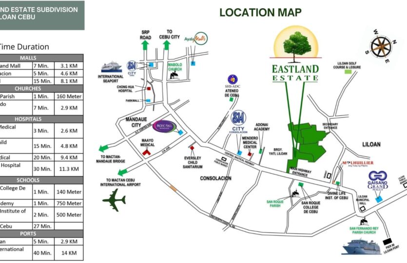 eastland estate 2 location