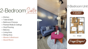 one garden residences 2br plan