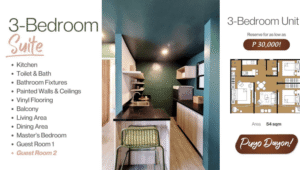 one garden residences 3br plan