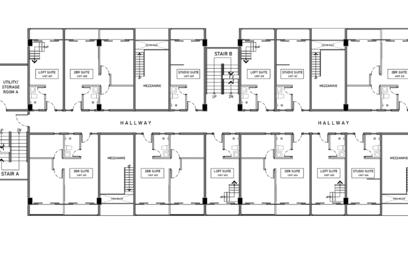 one garden residences aster 4F plan