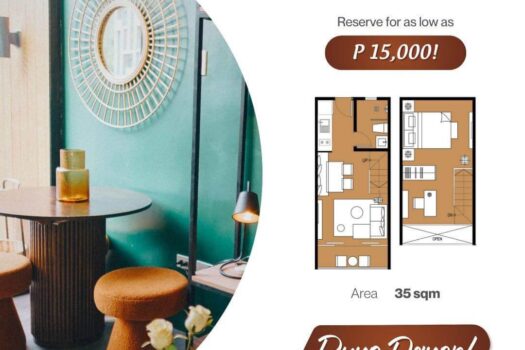 One Garden Residences Loft Condo Rent to Own in Cebu City