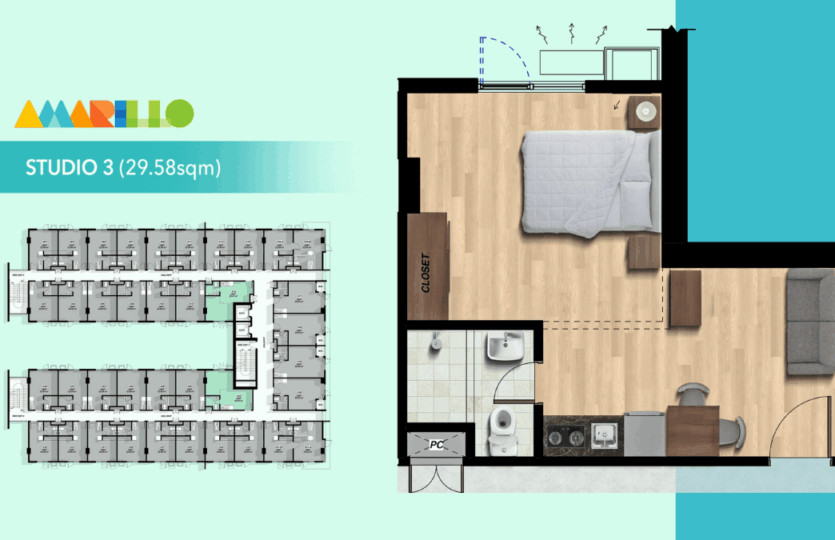 amarillo studio 3 plan