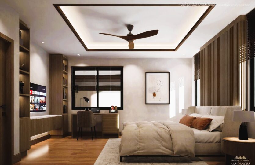 Arcenas Highland Residences bedroom