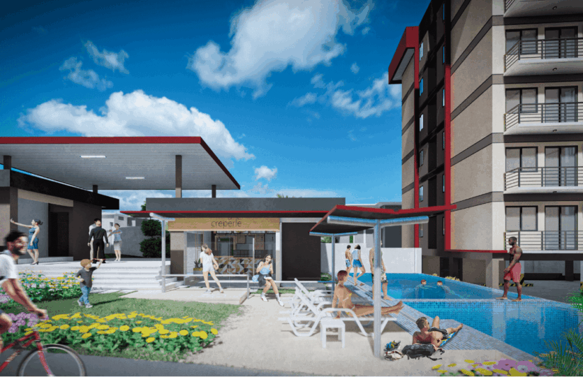 la bellezah flats pulangbato pool