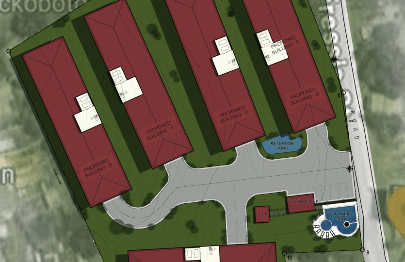 la bellezah flats pulangbato siteplan
