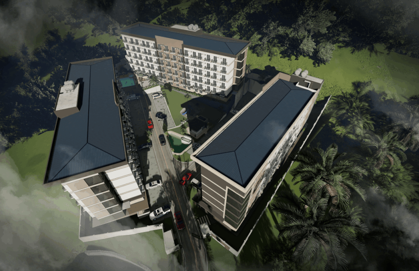 la bellezah flats san vicente aerial