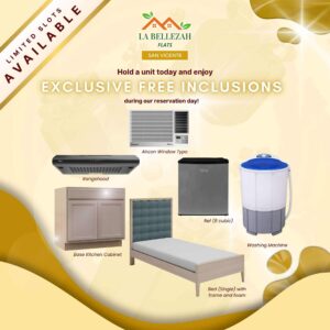 la bellezah flats san vicente promo