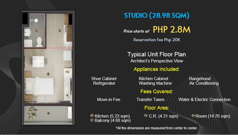 saekyung ocean residences type a studio