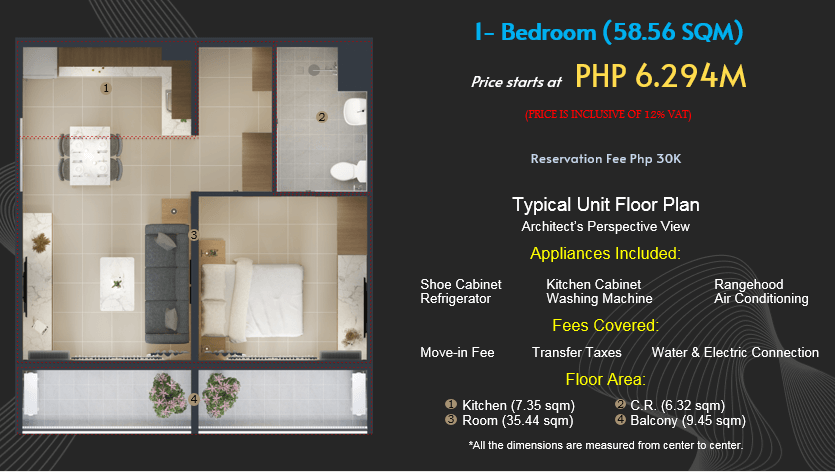 saekyung ocean residences type b 1-bedroom