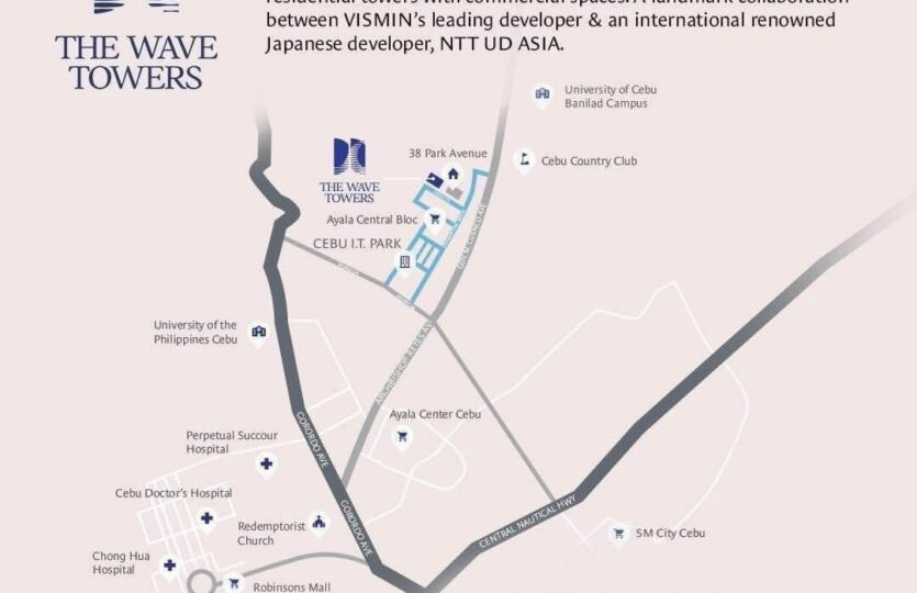 wave towers location