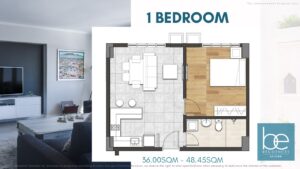 BE uptown 1 Bedroom