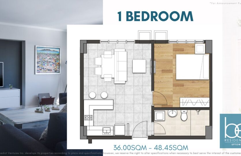 BE uptown 1 Bedroom