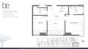 BE Uptown 2BR plan 66