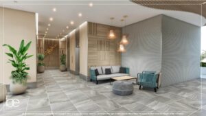 BE Residences Lahug Amenity Lobby