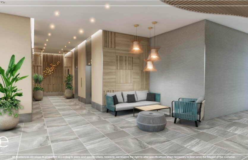 BE Residences Lahug Amenity Lobby