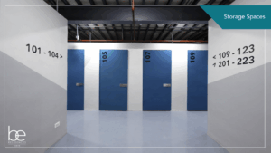 BE Residences Lahug Leasable Storage Spaces