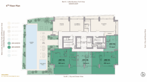 Lucima Amenities 6th Floor Plan