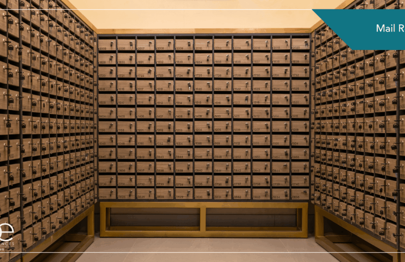 BE Residences Lahug Mail Room
