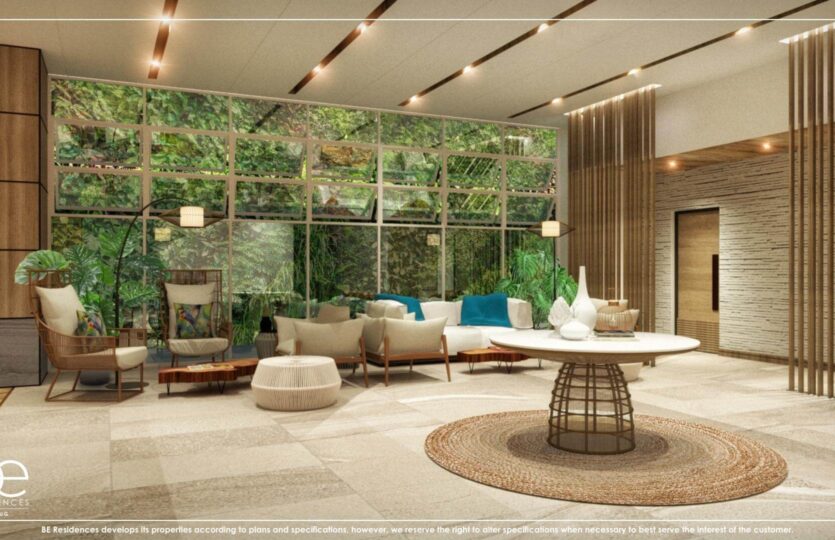 BE Residences Lahug Open Lounge