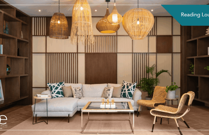 BE Residences Lahug Reading Lounge