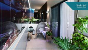 BE Residences Lahug Studio_Balcony