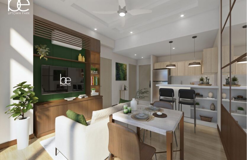 Unit Perspective - 1BR Suite (Kitchen)