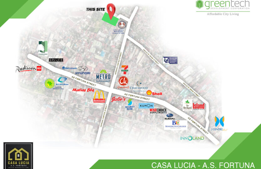 casa lucia location