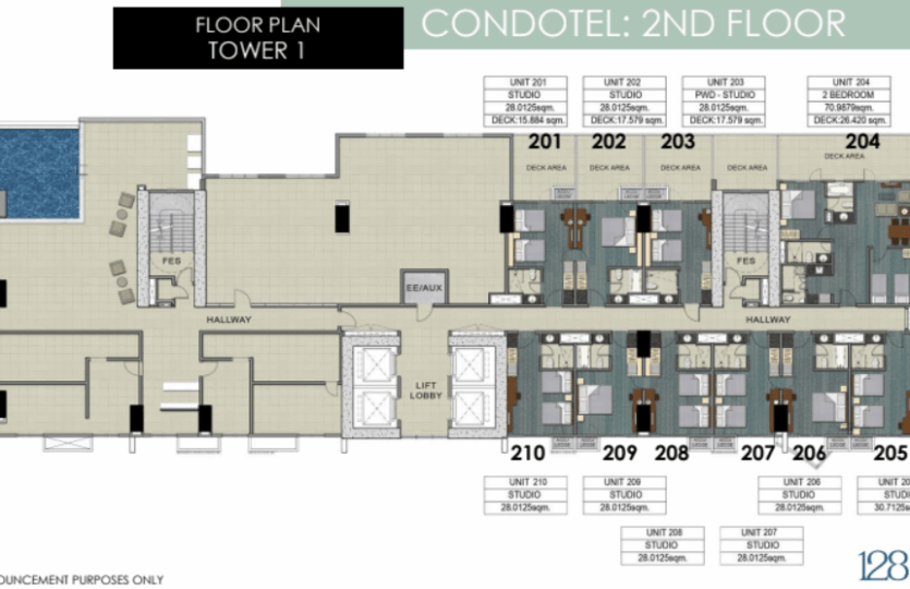 128 nivel hills floor plan T1 2F