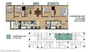 128 nivel hills studio 4br plan