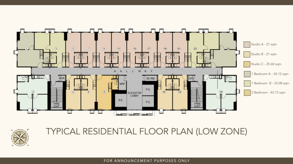 Floorplan - Low Zone