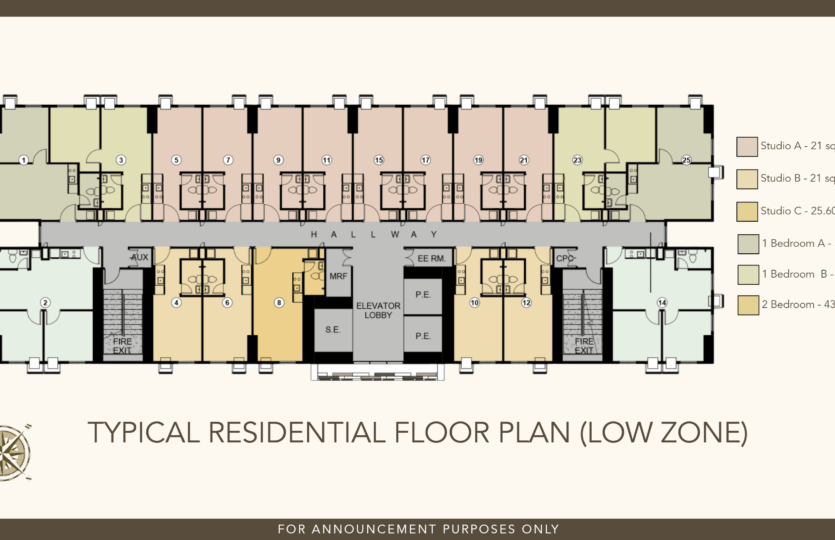 Floorplan - Low Zone