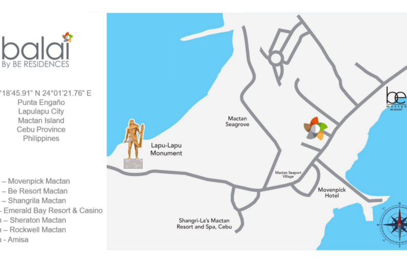 Balai Punta Engano Map